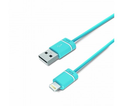 iLuv ICB262BLU Premium Charge/Sync Cable For Apple Lightning devices