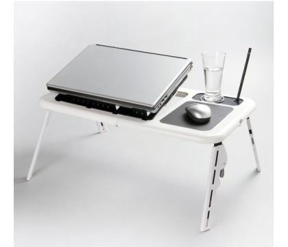 OMEGA SMART TABLE FOR NOTEBOOKS WHITE (42009)