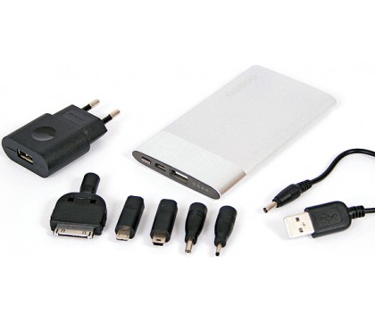 OMEGA OMPB5XS POWER BANK 5000MAH 5 V/1000 MA-ADAP220V SIL