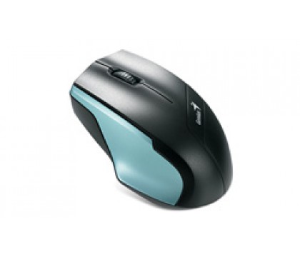 Genius NS-6015 Wireless Optical Mouse - Black + Skyblue