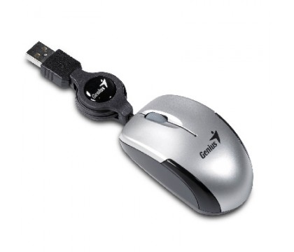 GENIUS MOUSE MICRO TRAVELER USB  SILVER 31010100102