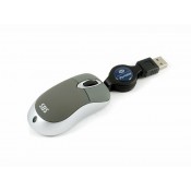 SBS Portable Optical Mini Mouse with Retractable USB Cable