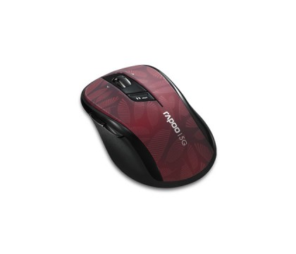 Rapoo 7100P Wireless Mouse 5GHz 4D Scroll Red