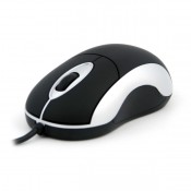 OMEGA MOUSE MINI OM-210 BLACK + SILVER USB