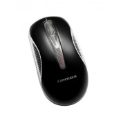 OMEGA OM0214UP MOUSE CRYSTAL OPTICAL 800DPI BLACK USB+PS/2