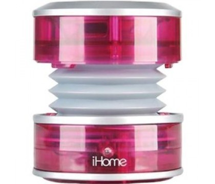 IHOME RECHARGABE MINI PINK SPEAKER