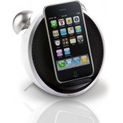 Edifier - IF230W Alarm Dock Tick Tock Dock for iPod/iPhone - White