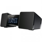 iLuv IMM157BLK VibroBlue Bluetooth Wireless Speaker and Vibrating Bed Shaker Alarm (Black)