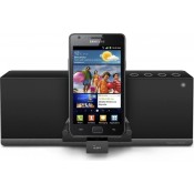 iLuv IMM377BLK MobiAir Bluetooth Stereo Speaker Dock for Smartphones with Micro-USB Charging