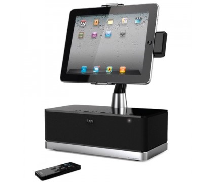 iLuv IMM514BLK ArtStation Pro Hi-Fi Speaker Dock for Apple iPad & iPhone 4 and iPod Touch