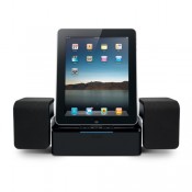 iLuv IMM747BLK Audio Cube Hi-Fidelity Speaker Dock for iPad, iPhone and iPod (Black)