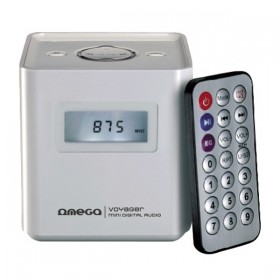OMEGA SPEAKERS 2.0 OG-290 VOYAGER 6W 3-IN-1 FM MP3 RTC WHITE