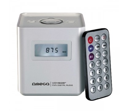 OMEGA SPEAKERS 2.0 OG-290 VOYAGER 6W 3-IN-1 FM MP3 RTC WHITE
