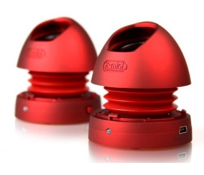 X-mini MAX v1.1 XAM9-R Stereo Red Capsule Speaker