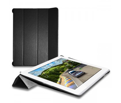 Puro IPAD2S3ZETABLK IPAD2/NEW IPAD CASE + COVER MAGNET STAND UP BLK