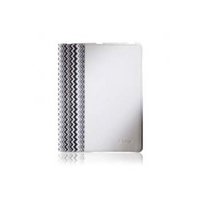 IHOME IH-IP1142ZW WHITE ZIGZAG IPAD FOLIO