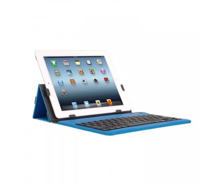 iHome IH-IP2105N Slim Bluetooth® Keyboard Case for iPad® (Blue)