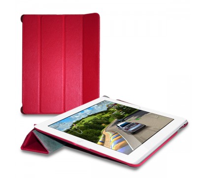 Puro IPAD2S3ZETAPNK IPAD2/NEW IPAD CASE+COVER MAGNET STAND UP PINK