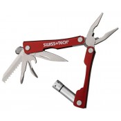 SWISS+TECH 8-in-1 Key Ring Multi-Function Tool