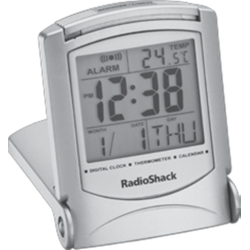 RadioShack® Backlight, Thermometer Alarm Clock