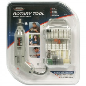 Allied 39701 Chicago Power™ Tools Rotary Tool Set