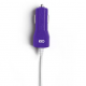 iGo Smartphone 1A Purple Car Charger
