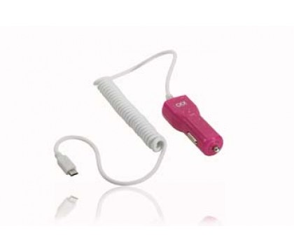 iGo Smartphone 1A Pink Car Charger