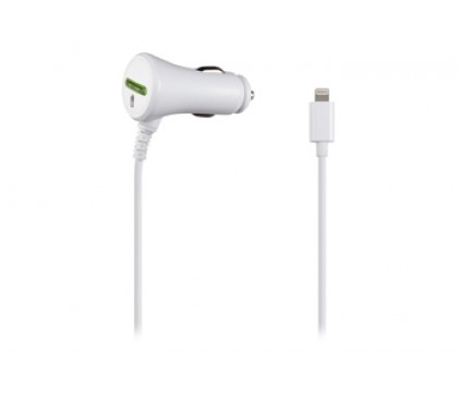 Enercell 5V/1A Apple Lightning Connector CAR Charger