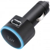 iluv IPAD BLK USB CAR CHARGER
